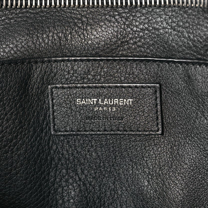 Saint Laurent Smooth Calfskin Small Monogram Cabas Black 6 of 9