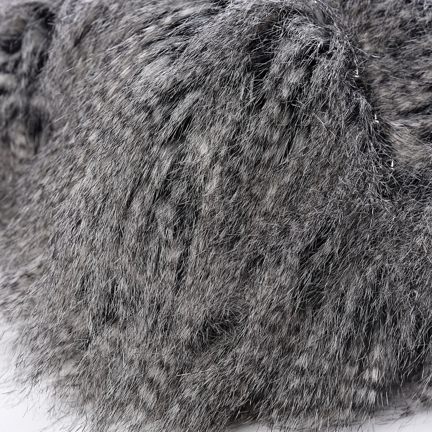 Arctic Fantasy Fur Large Tote Grey