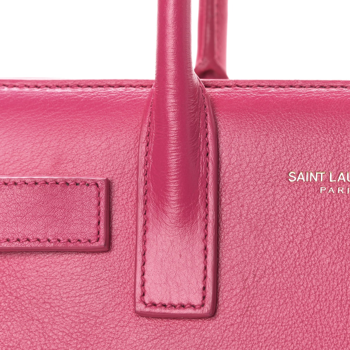 Calfskin Nano Sac De Jour Lipstick Fuchsia