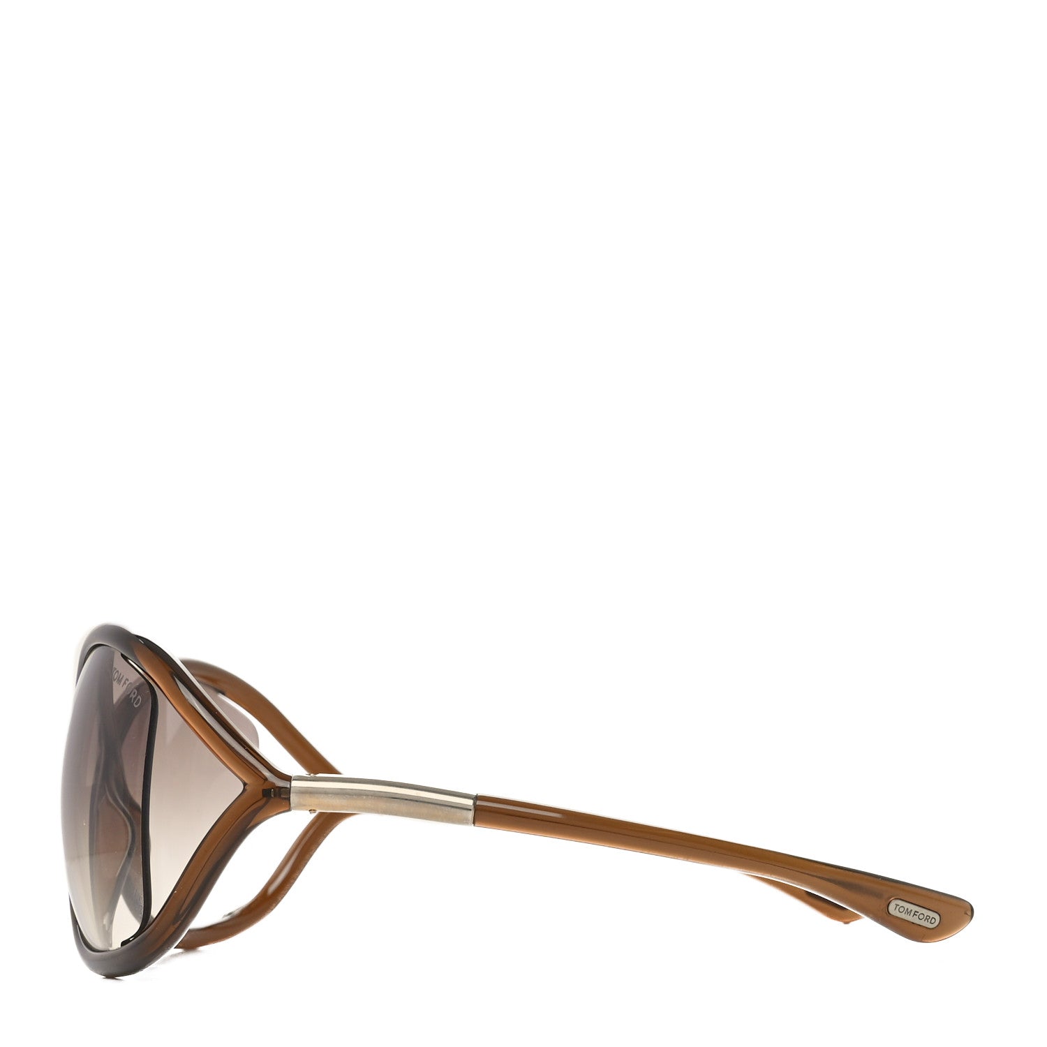 Tom Ford Acetate Whitney Crossover Sunglasses TF9 Brown 3 of 7
