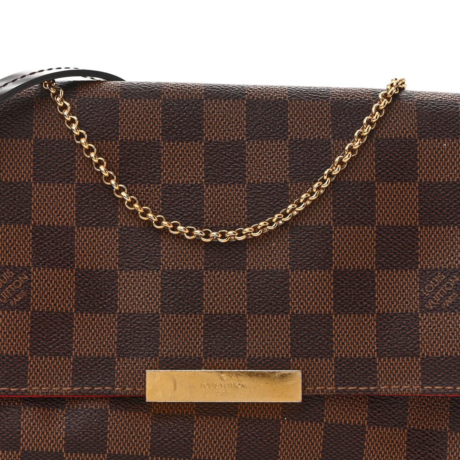 Louis Vuitton Damier Ebene Favorite MM 8 of 13