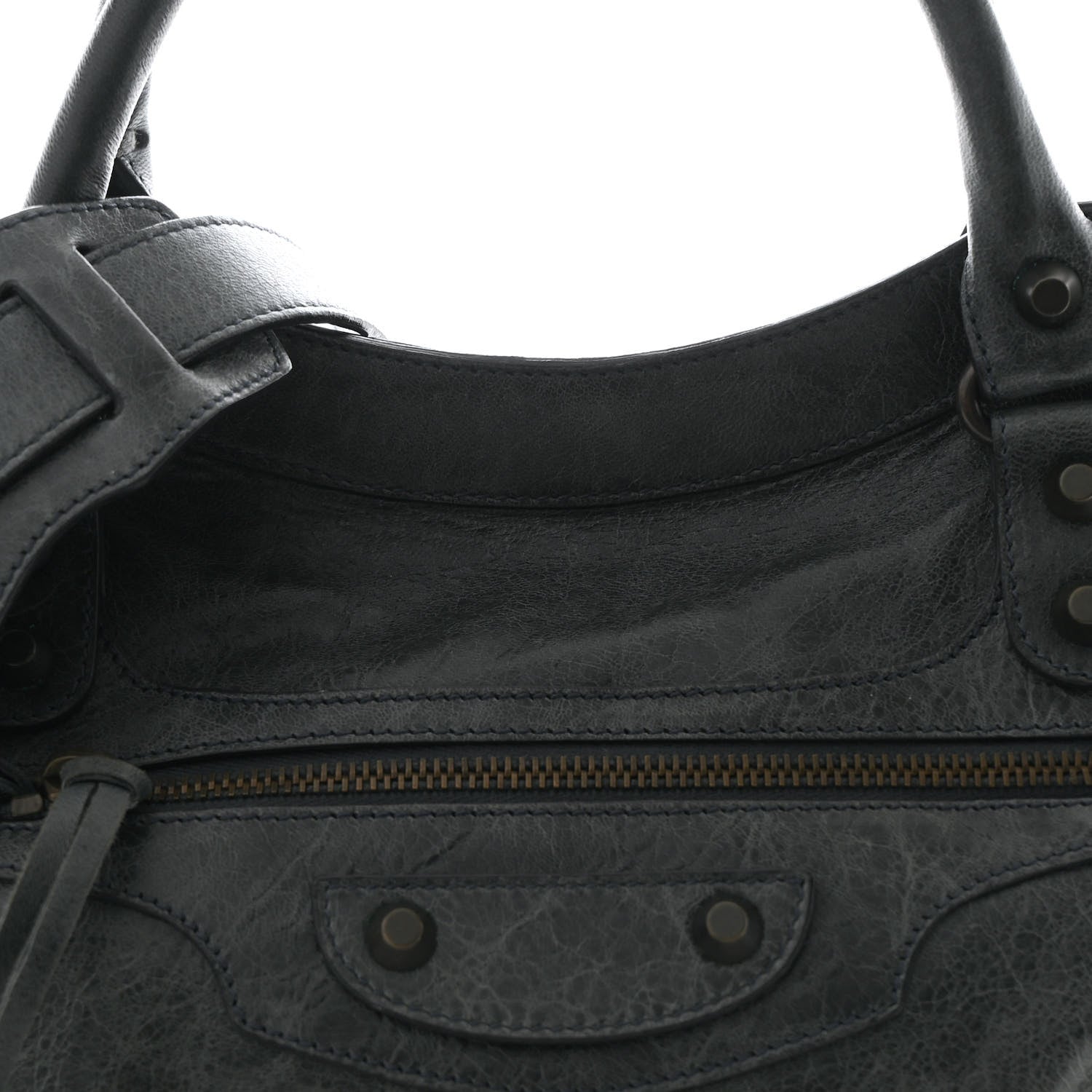 Balenciaga Agneau Classic Hardware City Plomb 9 of 12