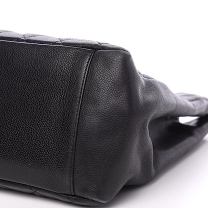 Chanel Caviar Quilted Grand Shopping Tote GST Black 10 of 16