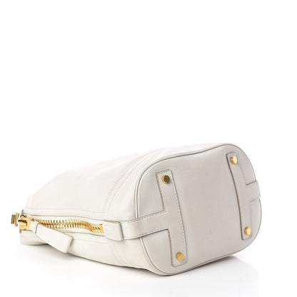 Tom Ford Calfskin Zip Hobo White 4 of 9