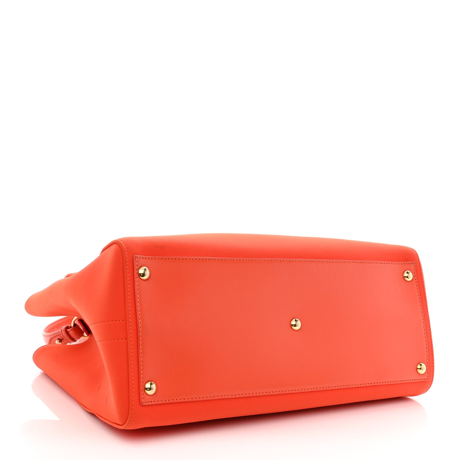 Fendi Vitello Elite Lycra Regular 2Jours Tote Tulipano 4 of 13