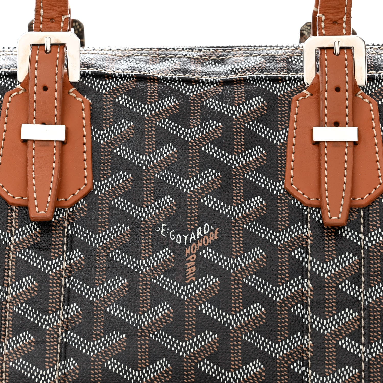 Goyard Goyardine Croisiere 35 Black Gold 10 of 13