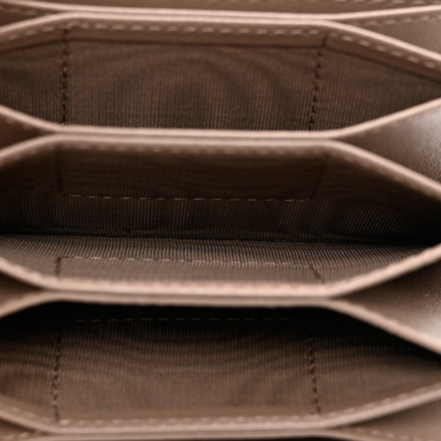 Christian Dior Lambskin Cannage Lady Dior 5-Gusset Card Holder 5 of 7
