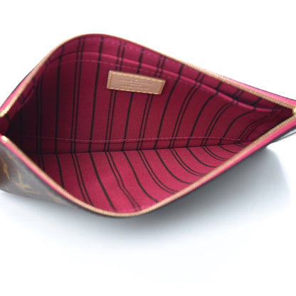 Louis Vuitton Monogram Neverfull MM GM Pochette Pivoine 5 of 8