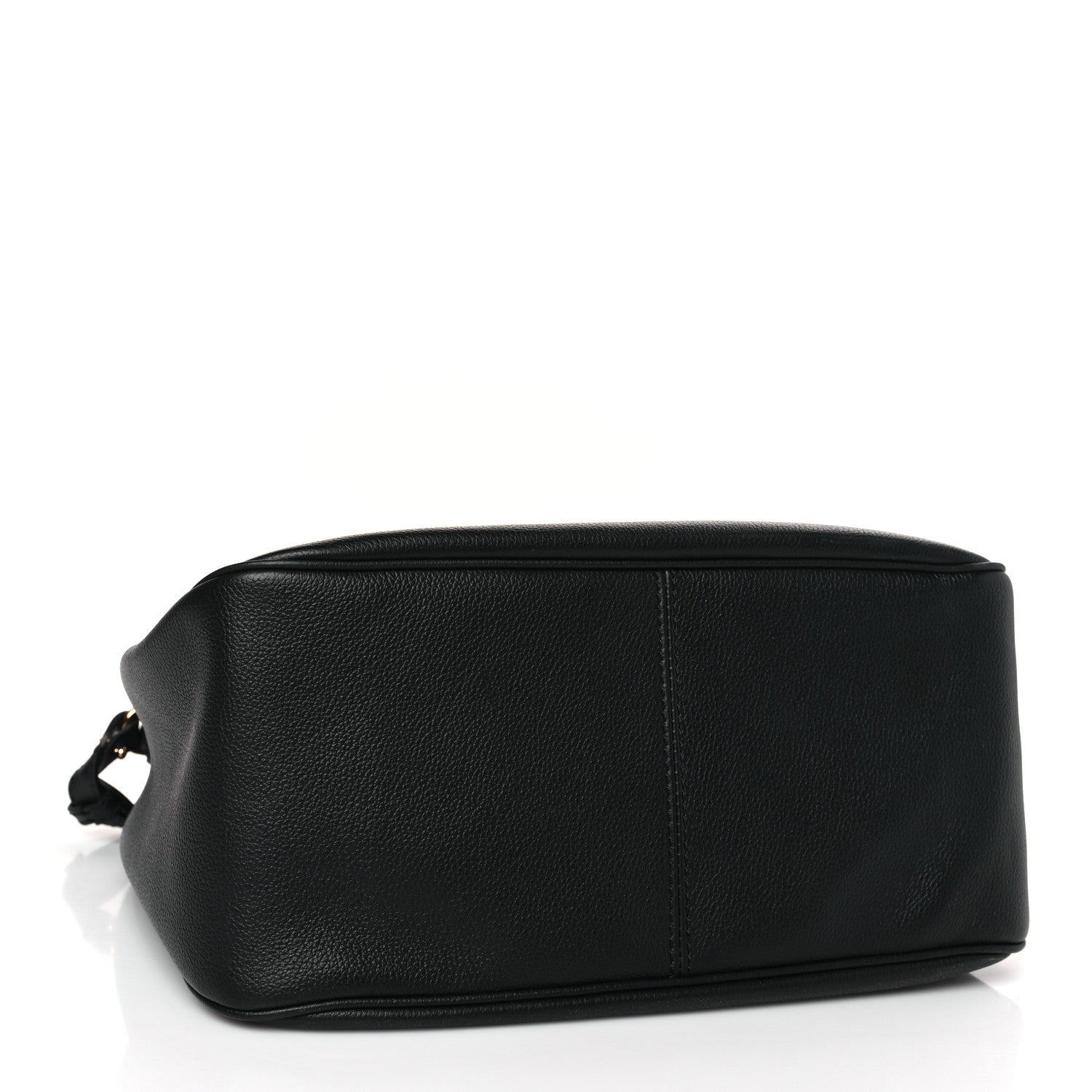 Versace Grained Calfskin La Medusa Bucket Bag Black 4 of 8