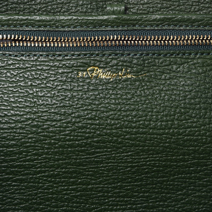 3.1 Phillip Lim 3.1 Textured Calfskin Large Pashli Satchel Jade 8 of 9