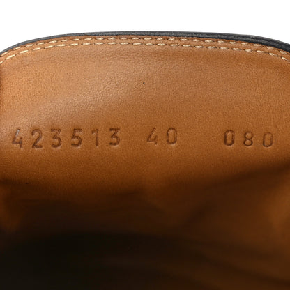 Gucci Calfskin Womens Princetown Slippers 40 Black 8 of 10