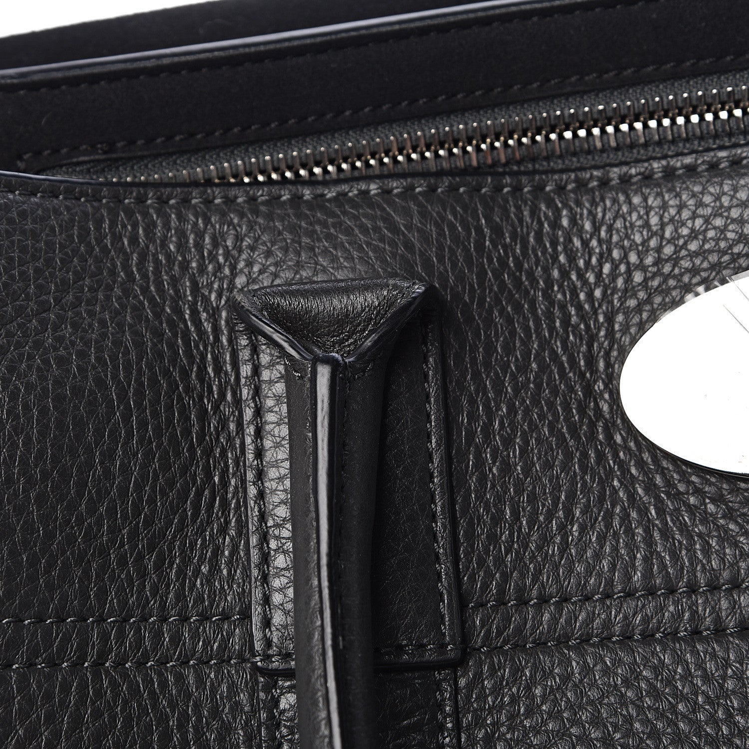 Mulberry Classic Grain Calfskin Bayswater Mole Grey 9 of 19