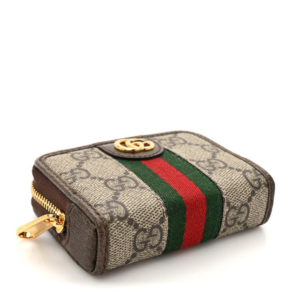 Gucci GG Supreme Monogram Web Ophidia Playing Card Case Beige New Acero 5 of 9