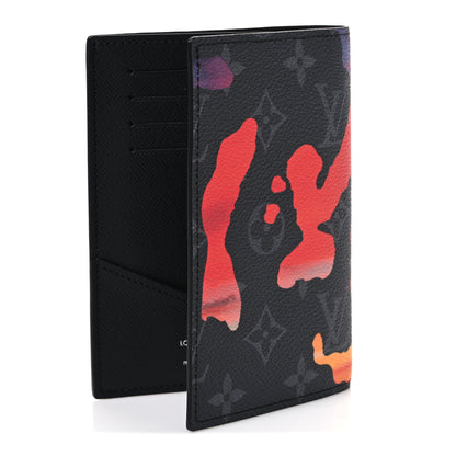 Louis Vuitton Monogram Eclipse Sunset Pocket Organizer 3 of 7