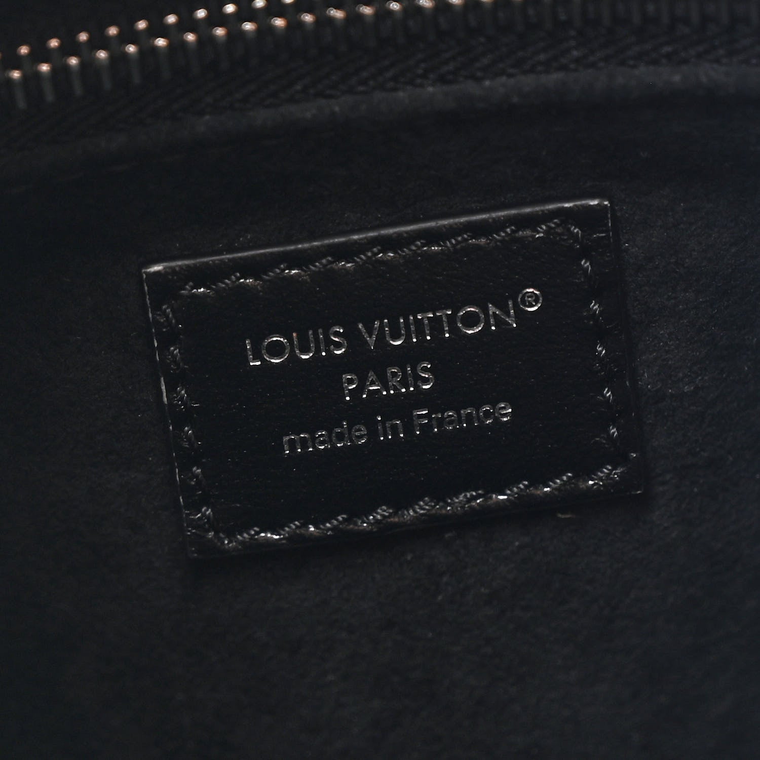 Louis Vuitton Lambskin CarryAll Vibe MM Black 6 of 9