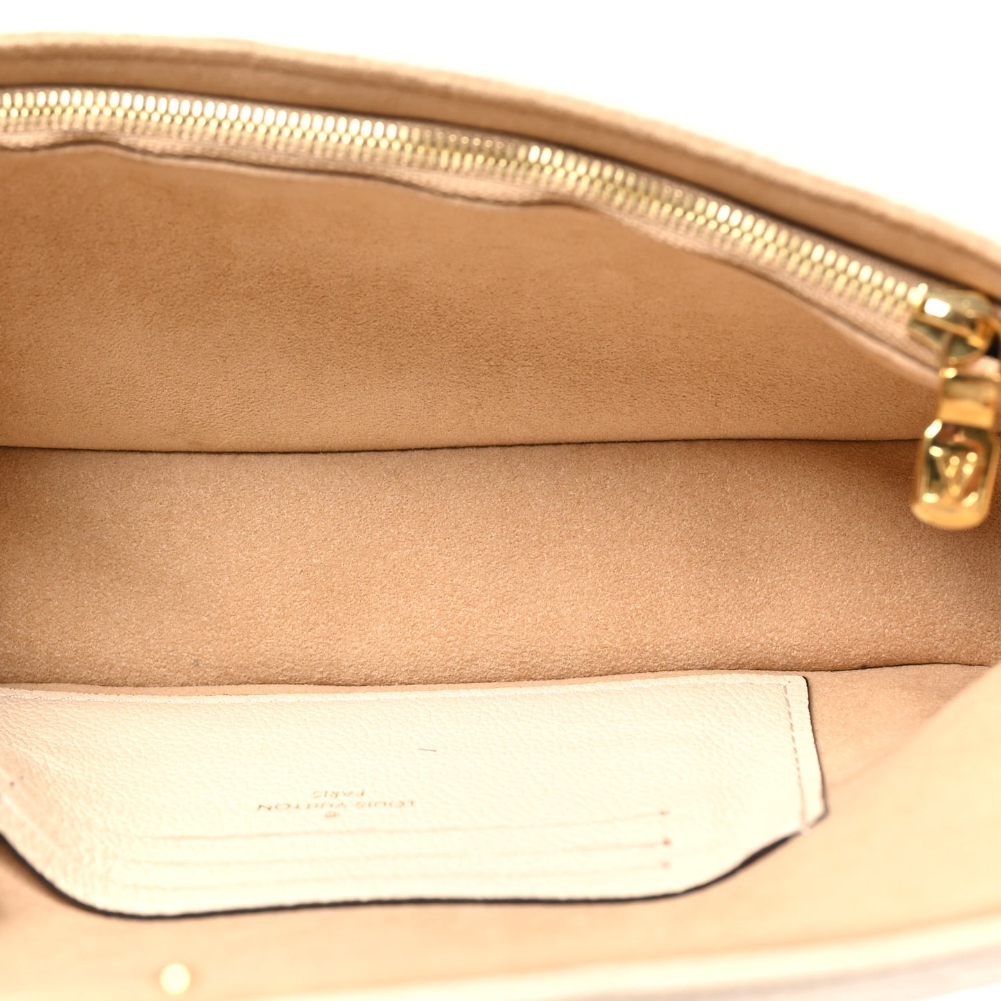 Empreinte Monogram Giant Ivy Wallet On Chain Cream