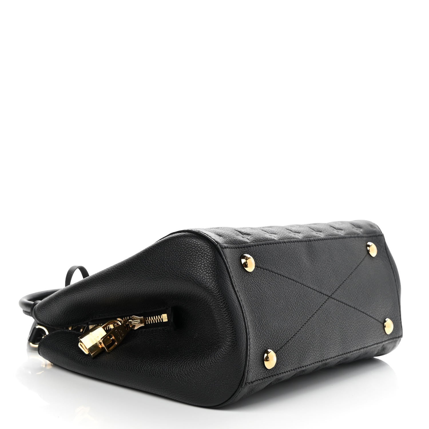 Louis Vuitton Empreinte Montaigne MM Black 4 of 10