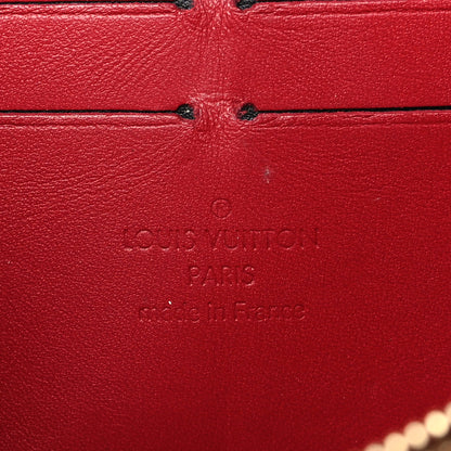 Louis Vuitton Vernis Rayures Zippy Wallet Pomme D'Amour 6 of 7