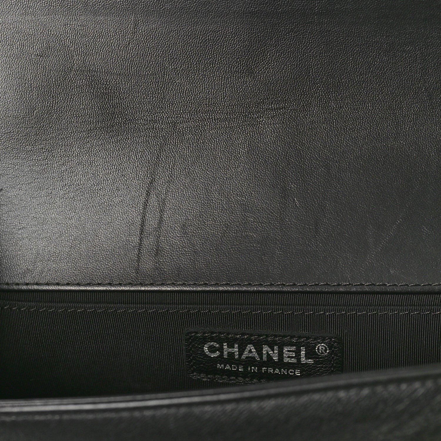Chanel Lambskin Pleated Medium Boy Flap Black 10 of 10