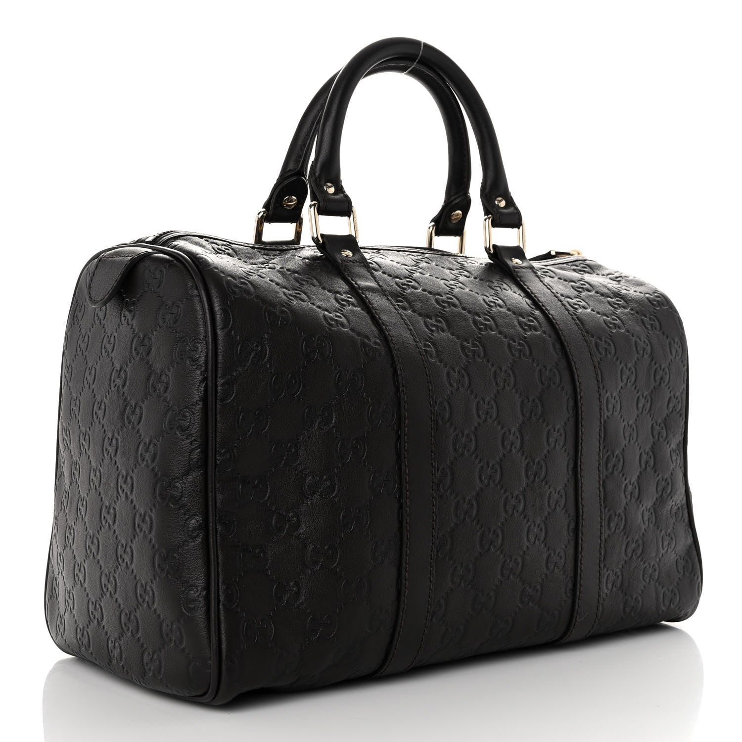 Gucci Guccissima Medium Joy Boston Black 3 of 11
