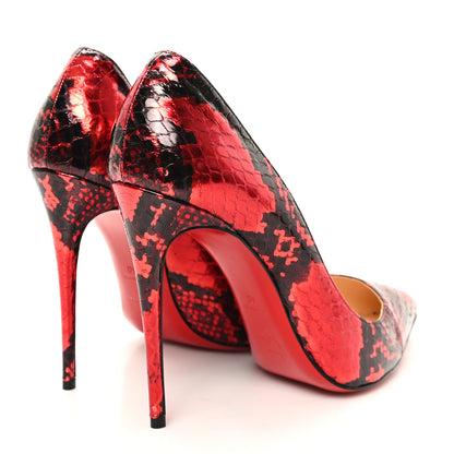 Christian Louboutin Ayers Metalgloss Pigalle Follies 100 Pumps 40 Loubi 5 of 8