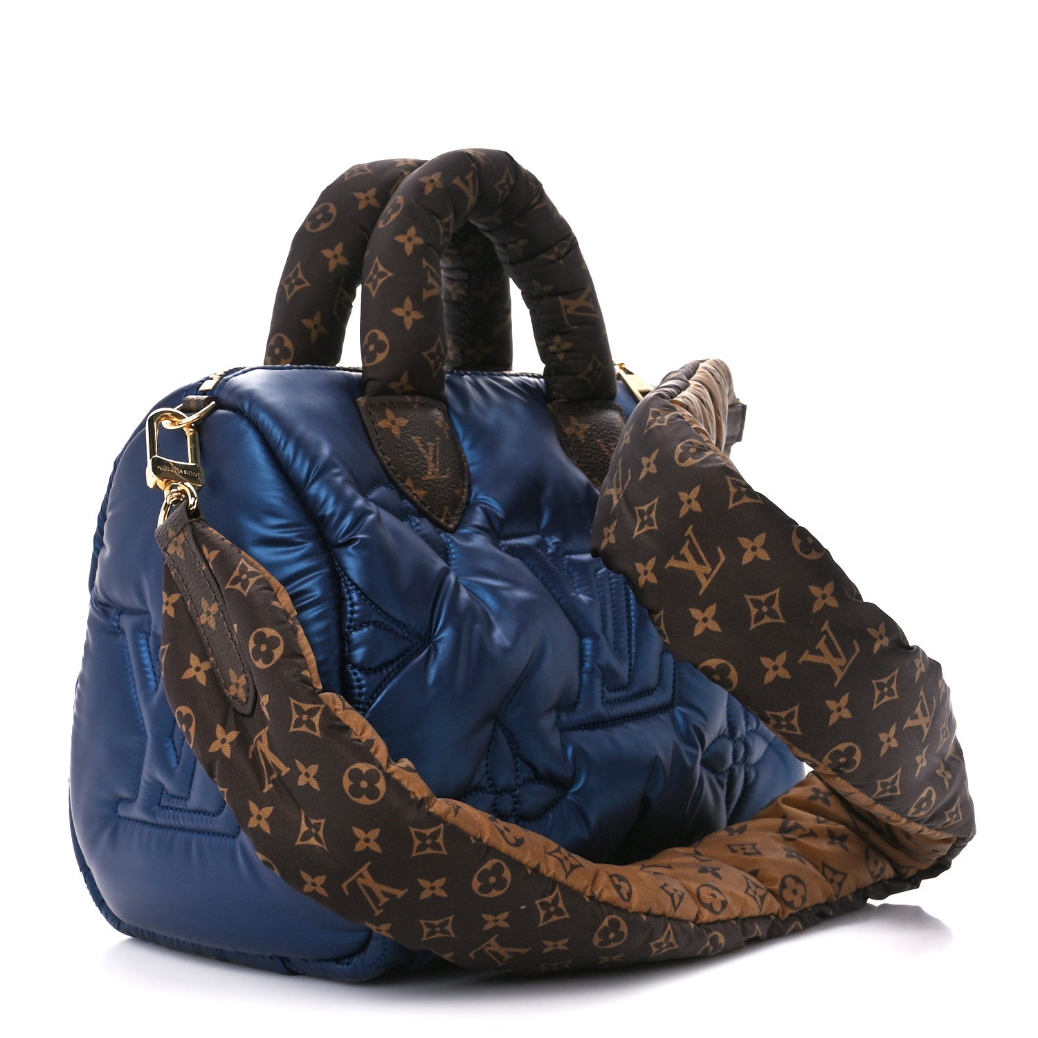 Louis Vuitton Econyl Mini Monogram Pillow Speedy Bandouliere 25 Navy 3 of 9