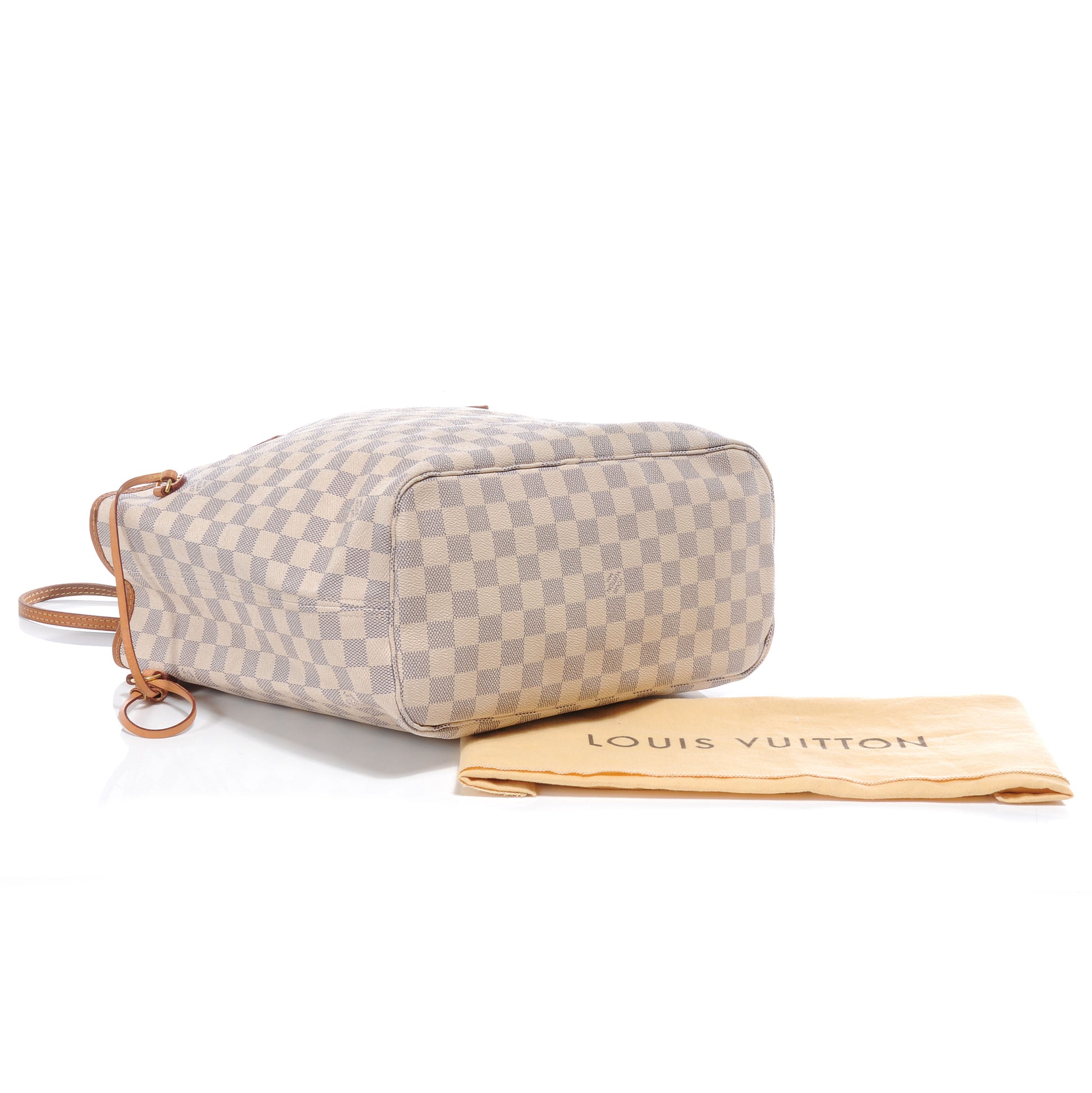 Louis Vuitton Damier Azur Neverfull MM 4 of 8