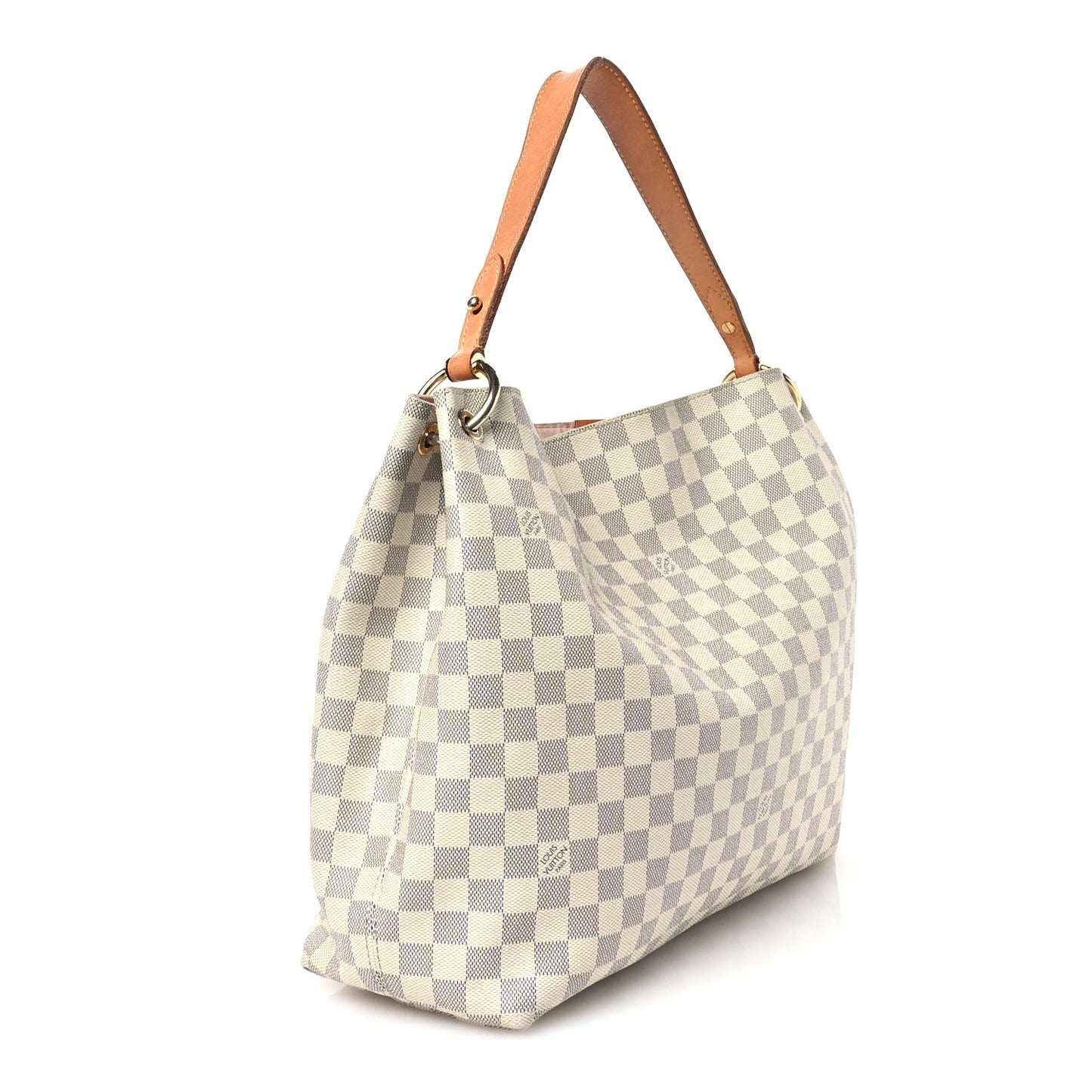 Damier Azur Graceful MM Rose Ballerine