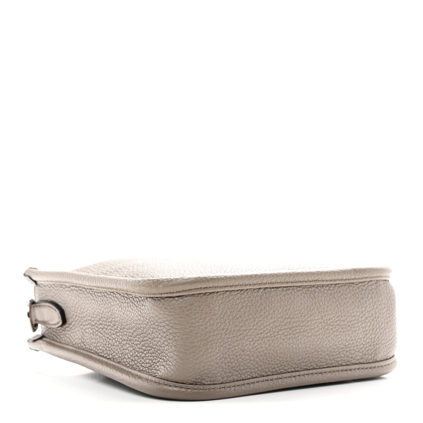 Vitello Daino Soft Mini Hobo Messenger Bag Argilla
