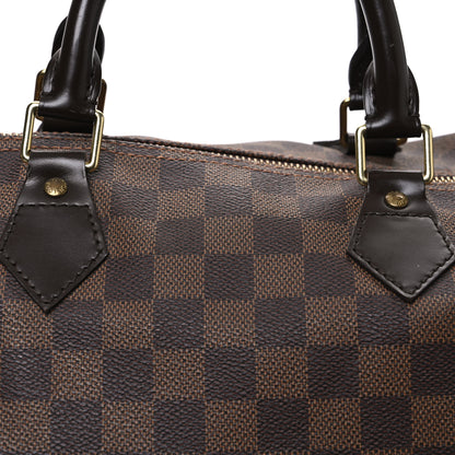Louis Vuitton Damier Ebene Speedy 35 8 of 12