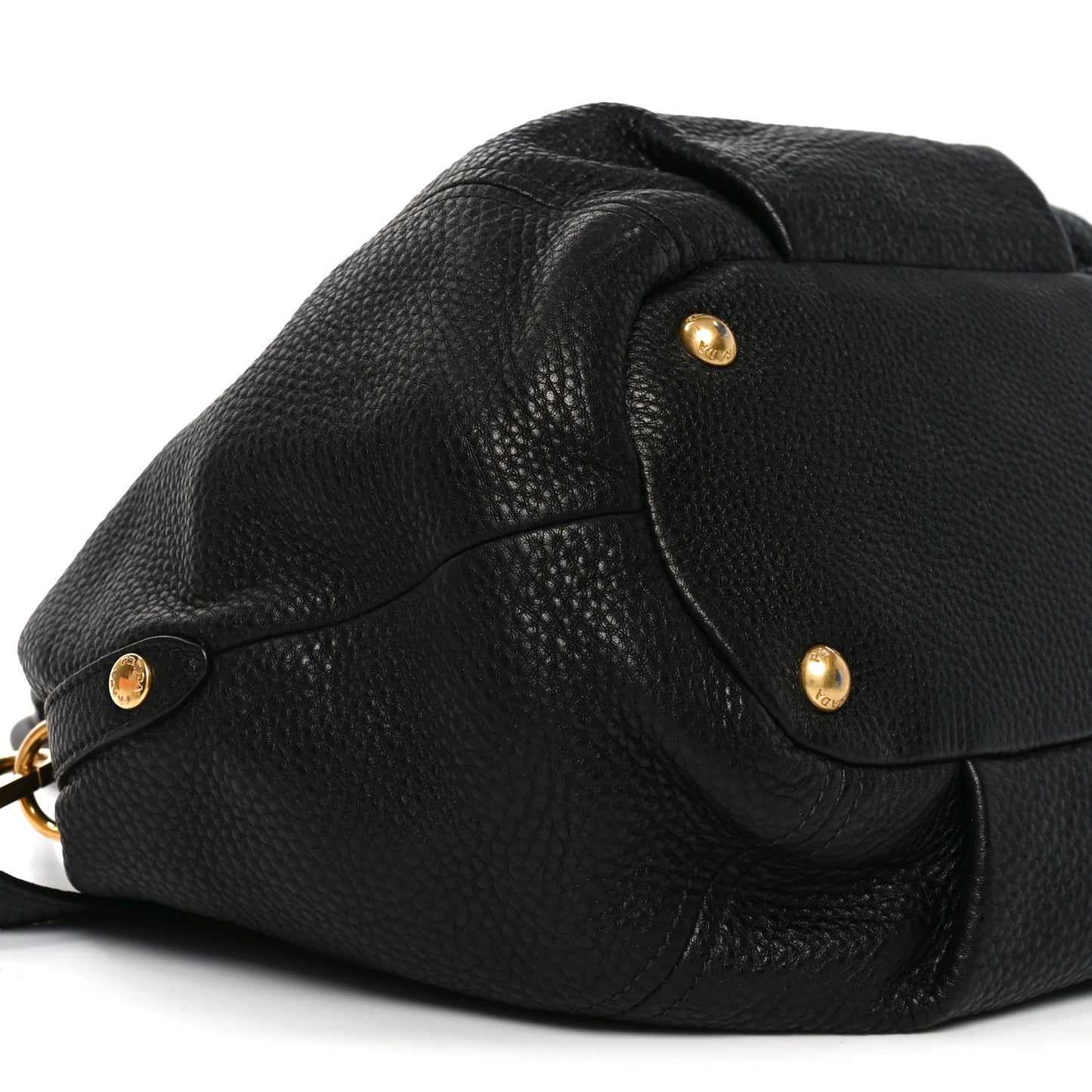 Vitello Daino Tote Black
