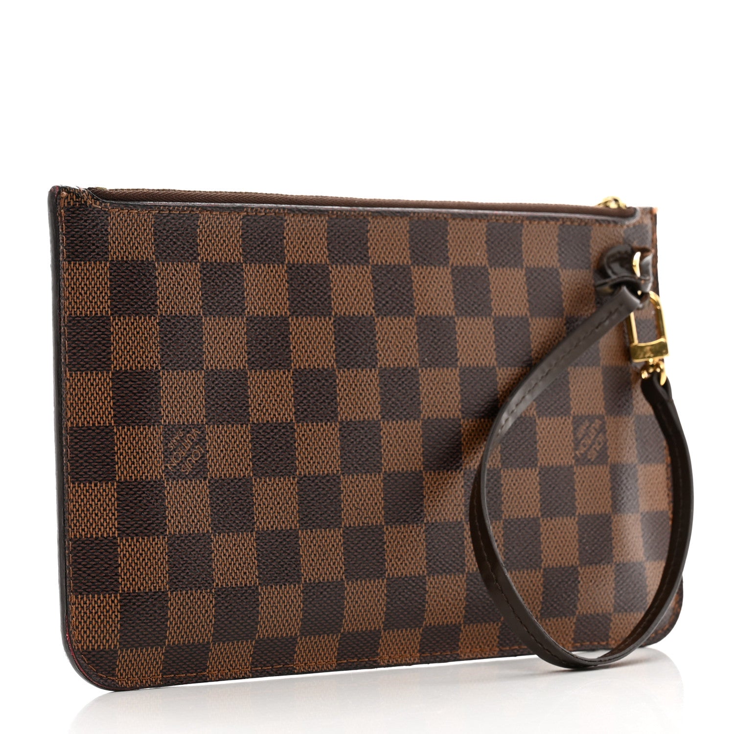 Louis Vuitton Damier Ebene Neverfull MM GM Pochette 3 of 10