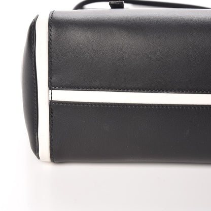 Prada Grace Lux Light Small Ouverture Shoulder Bag Black White 11 of 14