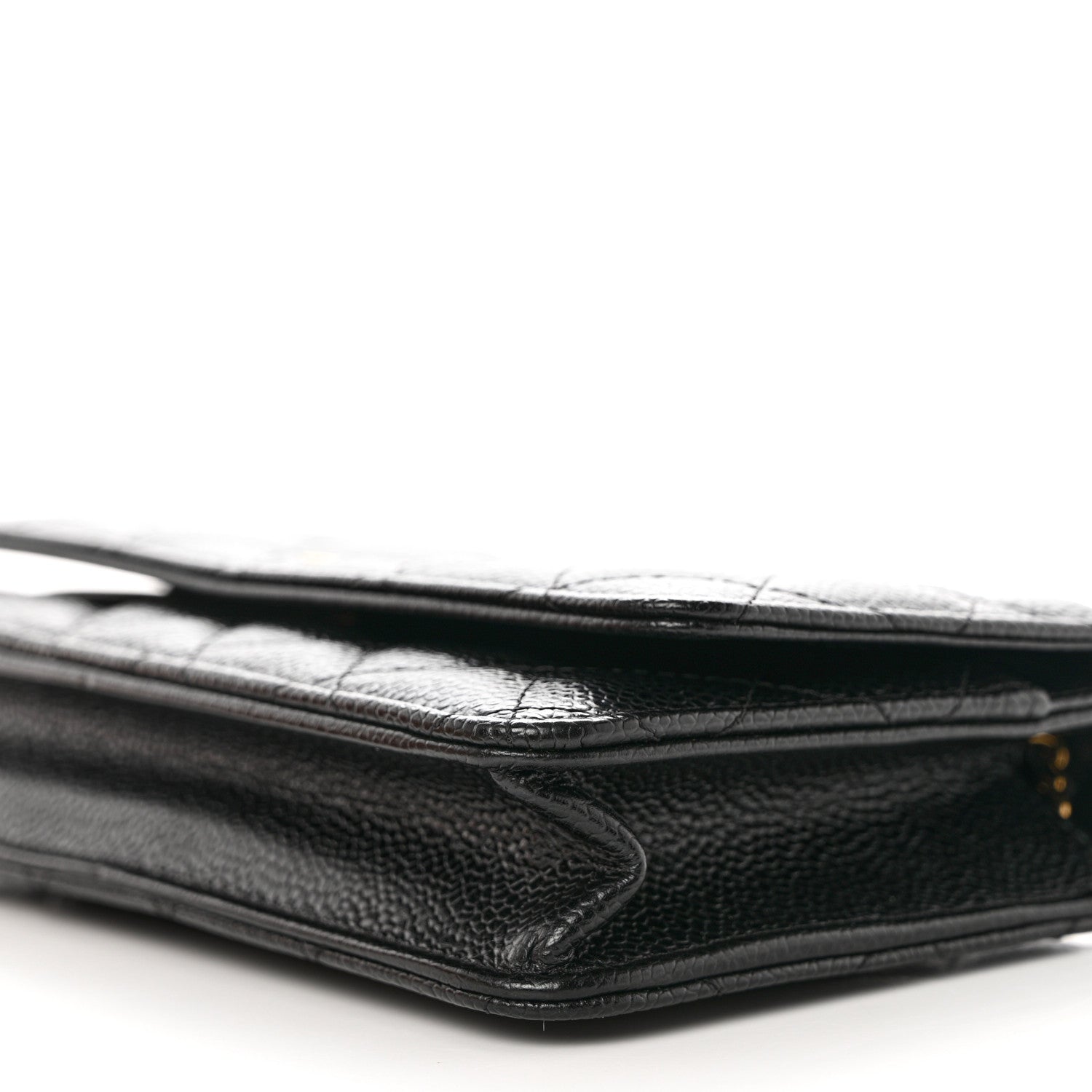 Chanel Caviar Quilted Wallet on Chain WOC Black 10 of 11