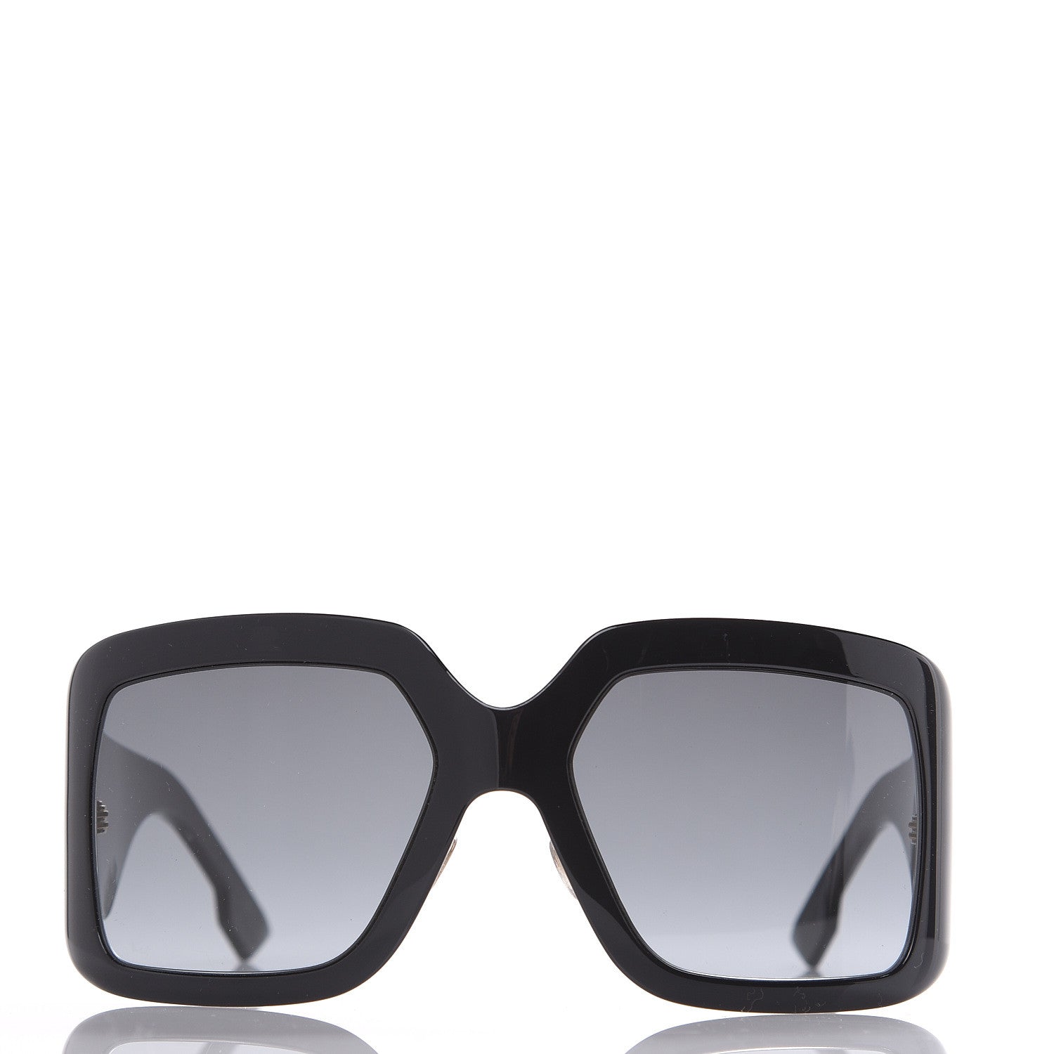 Christian Dior Acetate DiorSo Light 2 Shield Sunglasses Black 3 of 9