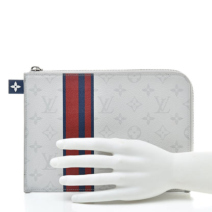 Louis Vuitton Monogram Pochette Jour PM White 2 of 10