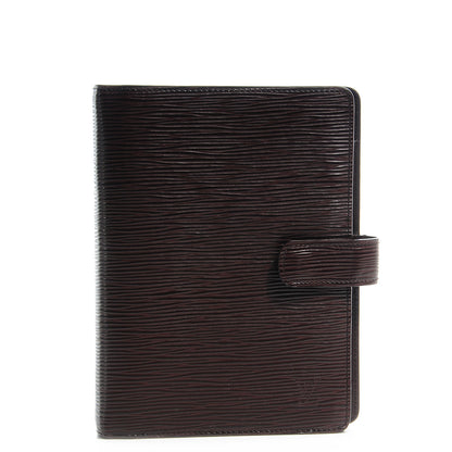 Louis Vuitton Epi Medium Ring Agenda Moka 1 of 7