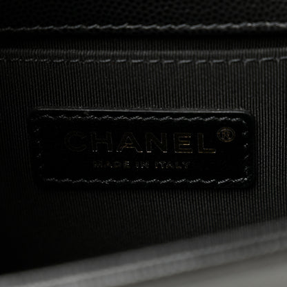 Chanel Caviar Quilted Small Boy Flap Black 6 of 10