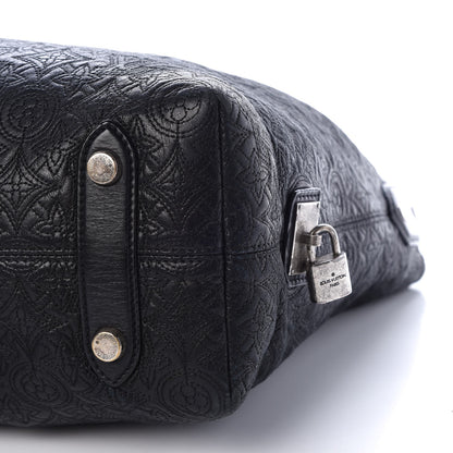Louis Vuitton Monogram Lambskin Antheia Hobo PM Black 9 of 9