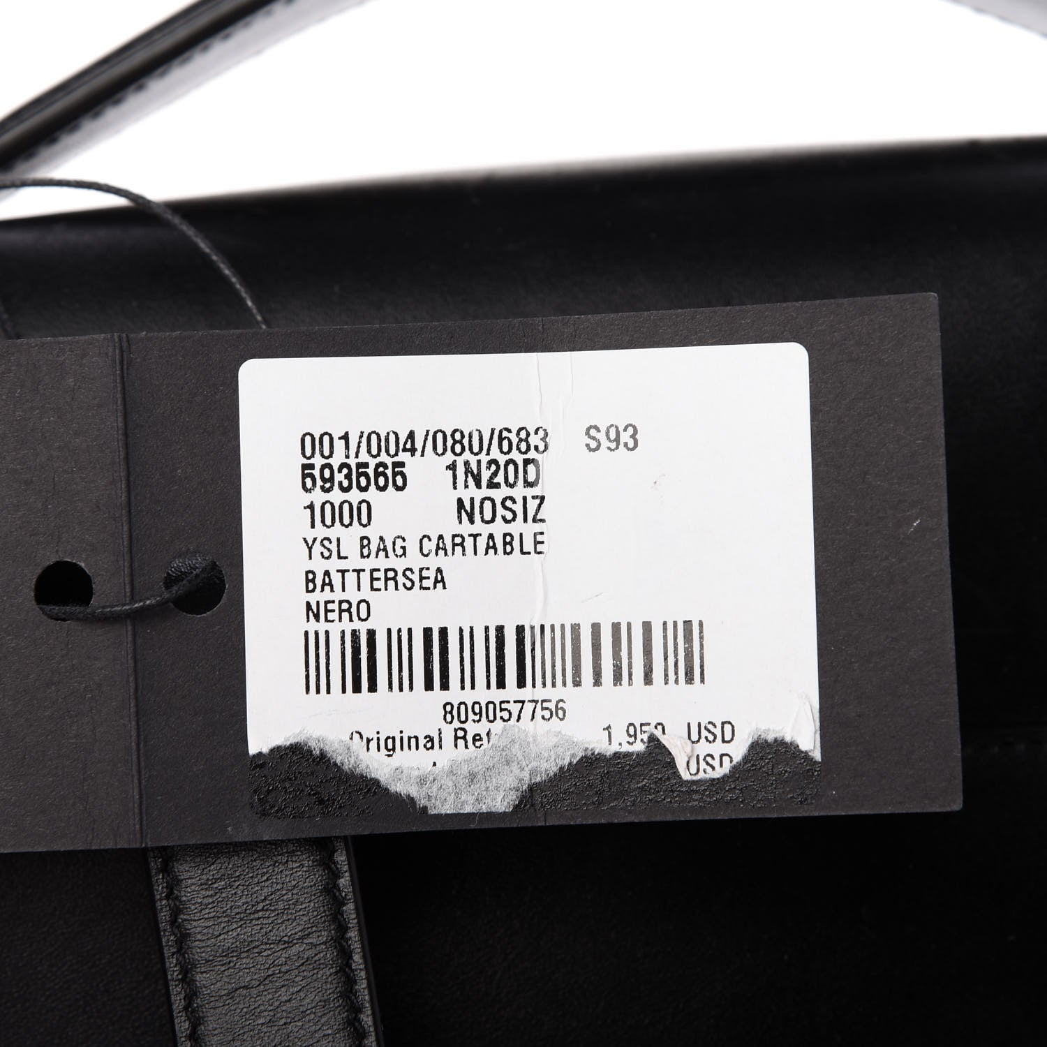 Saint Laurent Smooth Calfskin Schoolbag Backpack Black 9 of 9