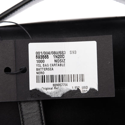 Saint Laurent Smooth Calfskin Schoolbag Backpack Black 9 of 9