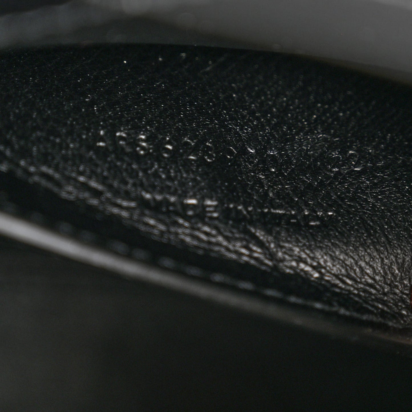 Calfskin Mini Classic Monogram Cassandra Top Handle Black