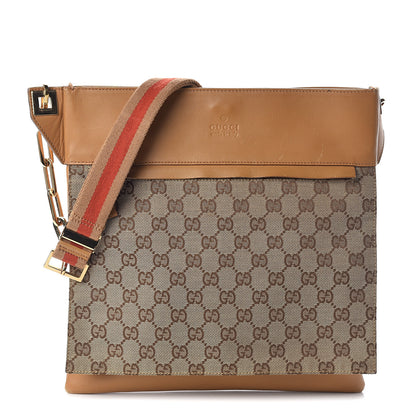 Gucci Monogram Crossbody Bag Brown 1 of 10
