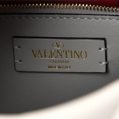 Valentino Garavani Nappa Large Roman Stud Shoulder Bag Ivory 6 of 8