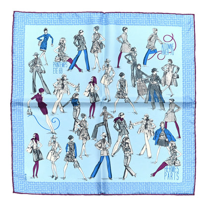 Hermes Silk Printemps Ete Automne Hiver Scarf 70 1 of 5