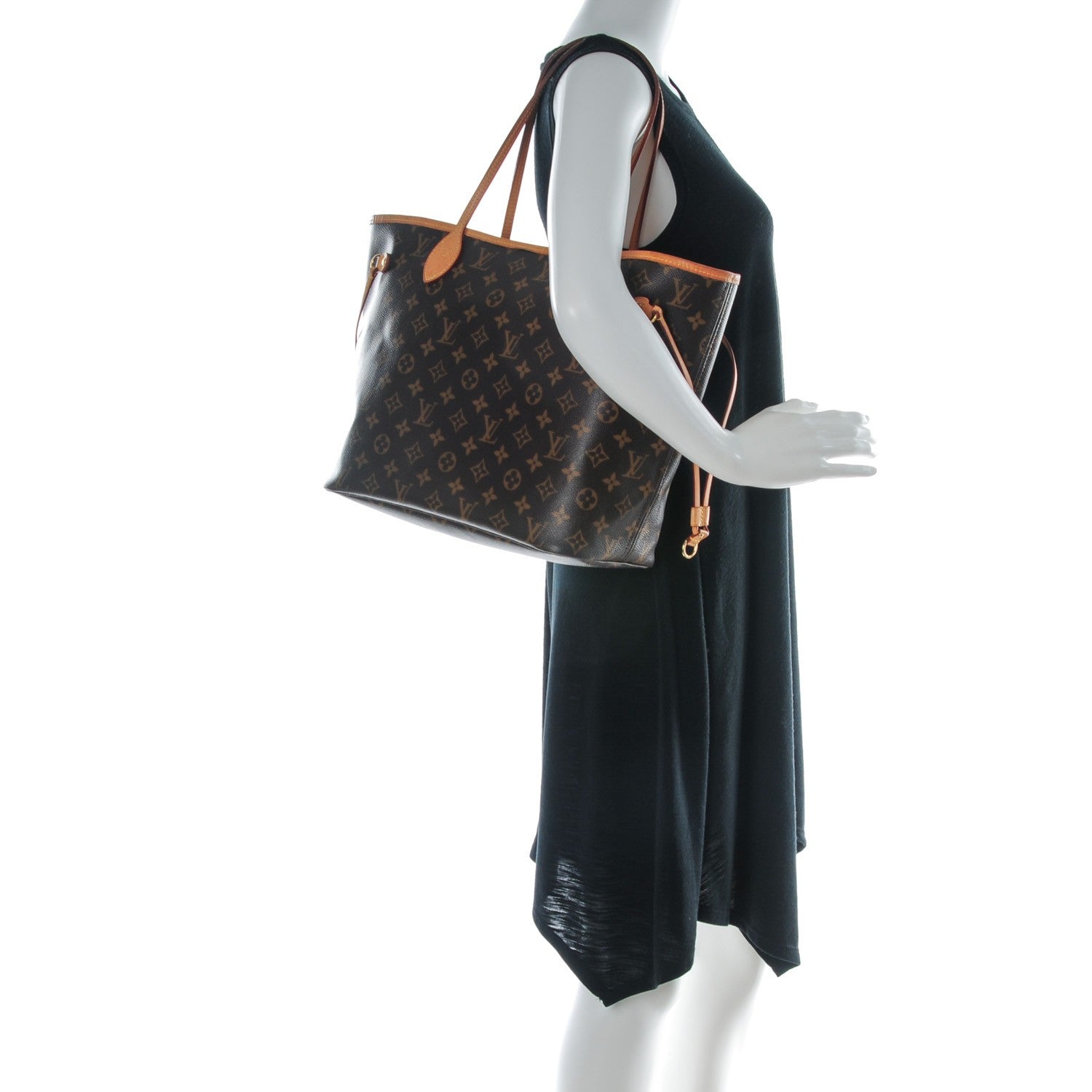 Louis Vuitton Monogram Neverfull MM Abricot 2 of 7