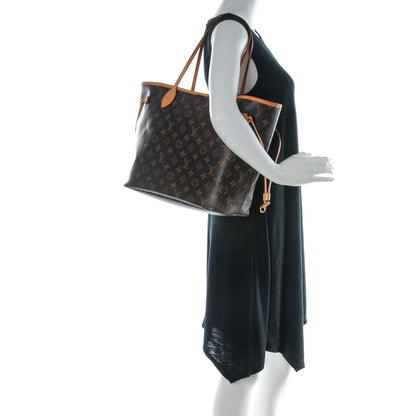 Louis Vuitton Monogram Neverfull MM Abricot 2 of 7