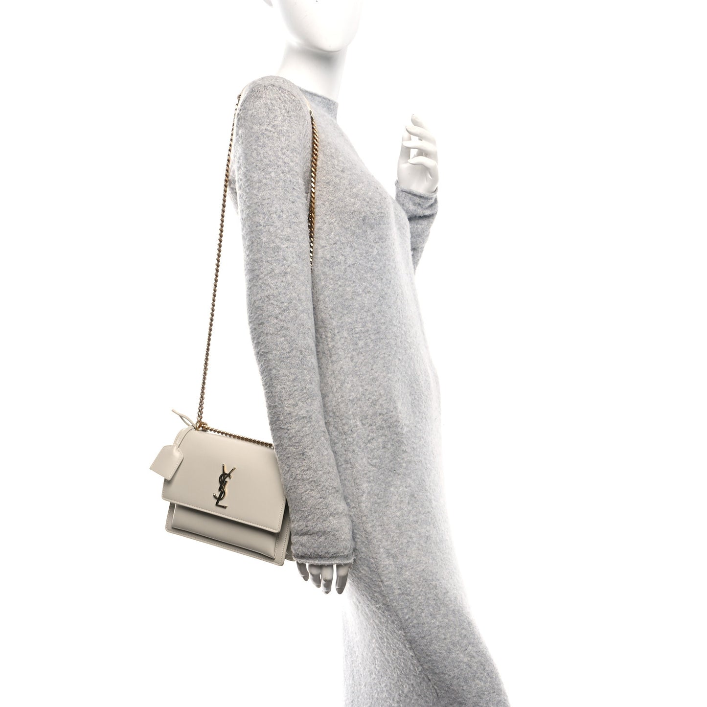 Calfskin Medium Monogram Sunset Crema Soft