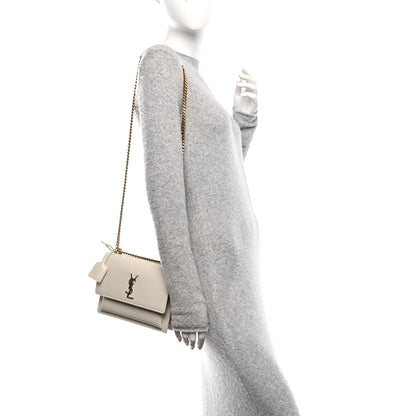 Saint Laurent Calfskin Medium Monogram Sunset Crema Soft 2 of 10