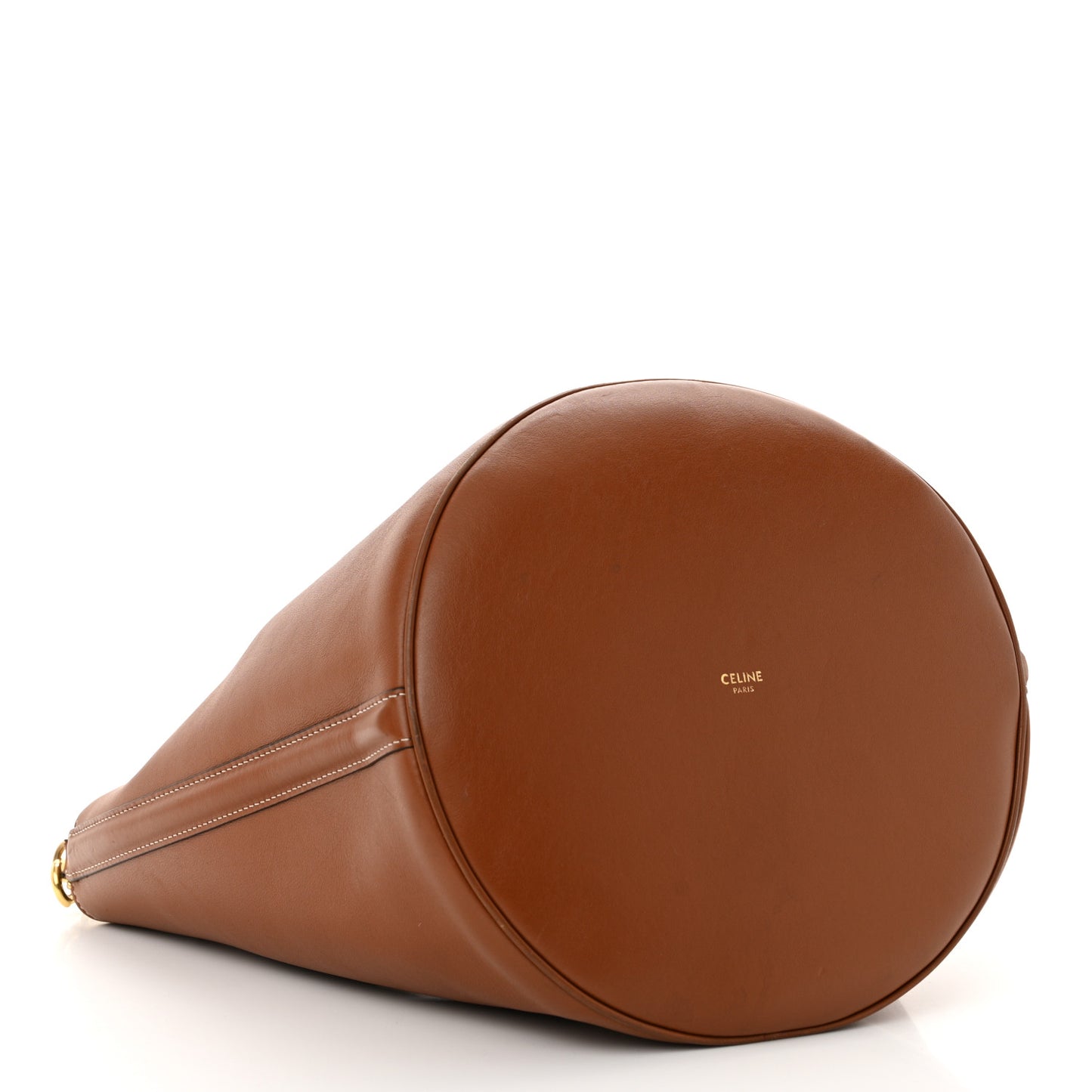 Smooth Calfskin Bucket 16 Bag Tan